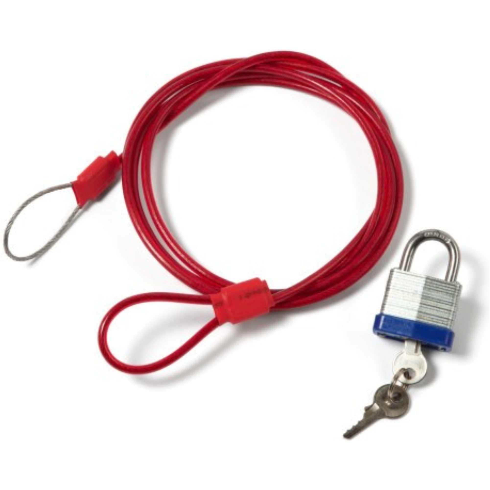 2025 Northcore Lockjaw Travel Surfboard Lock XL02 - Red